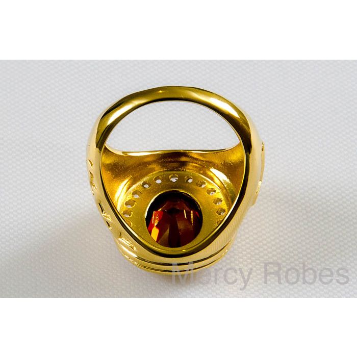 Mens Clergy Ring Style 002 (Red)