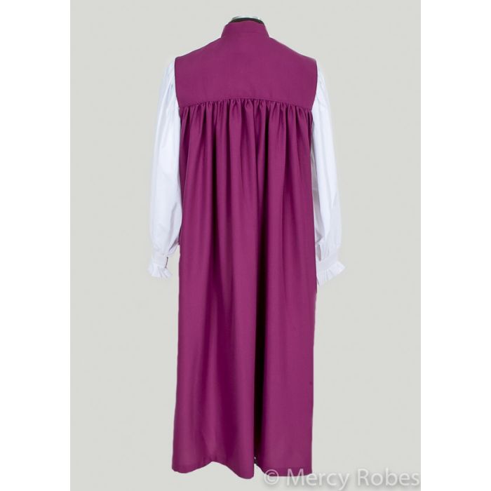 33 Button Chimere (Red Purple)