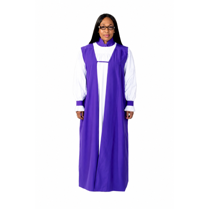 woman dressed in purple in the bible Revelation 17:4 The woman was dressed in purple and scarlet, and adorned with gold and precious stones and pearls. She held in her hand a golden cup full of abominations and the