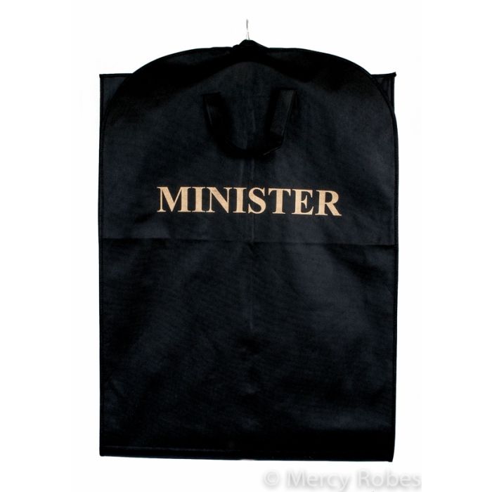 Robe Bag Minister (Black)