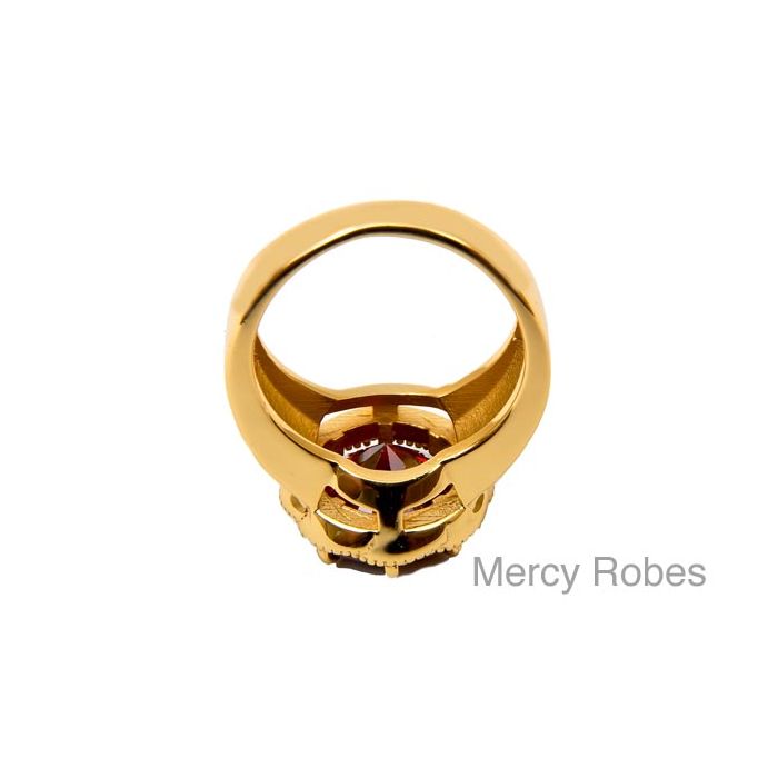 Womens Clergy Apostle Ring Subs500 (Red)