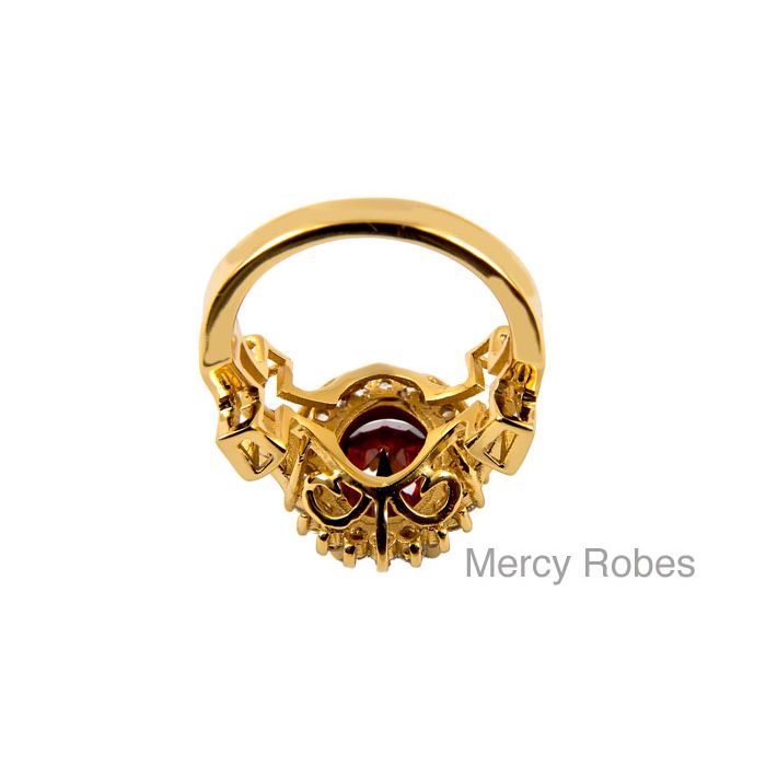 Womens Clergy Apostle Ring Subs515 (G Red)