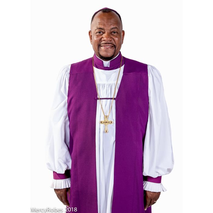 Bishop Vestment (D) (Red Purple)
