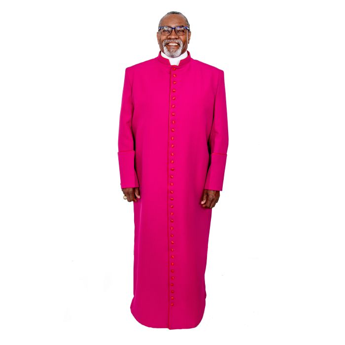 Bishop Robe Style 0523 (Fuchsia With Red)