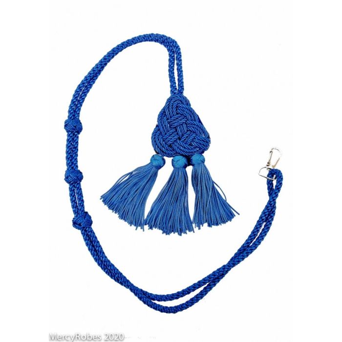 Bishop Tassel Pectoral Cord (Royal Blue) 02
