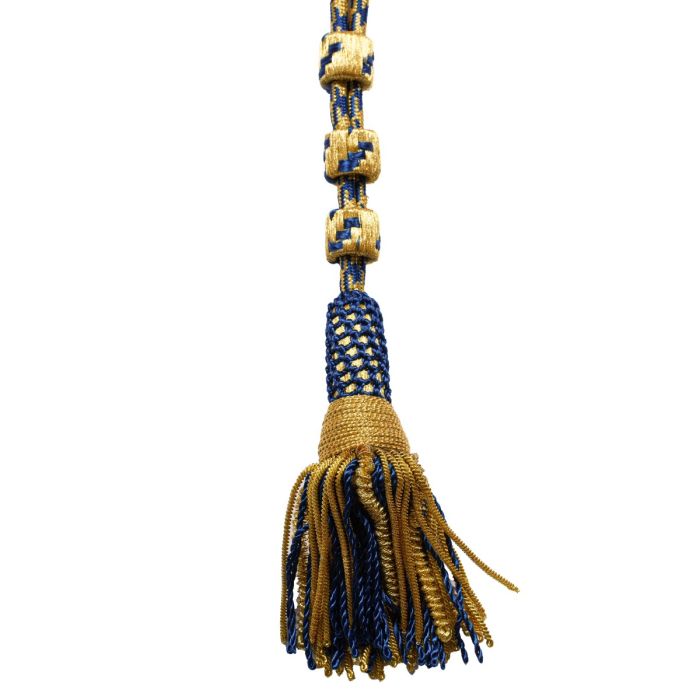 Bishop Tassel Pectoral Cord (Royal/Gold) 01