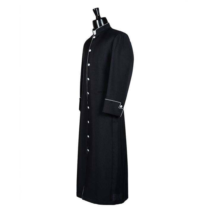 Clergy Robe Style Bpf106 (Black/White)