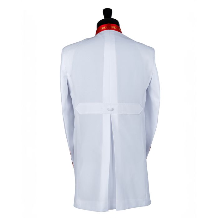 Clergy Jacket 004 (White/Red)