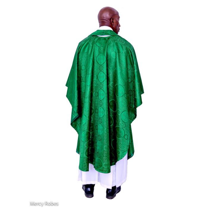 Chasuble & Stole Style MR4000 (Green Lt/Tapestry)