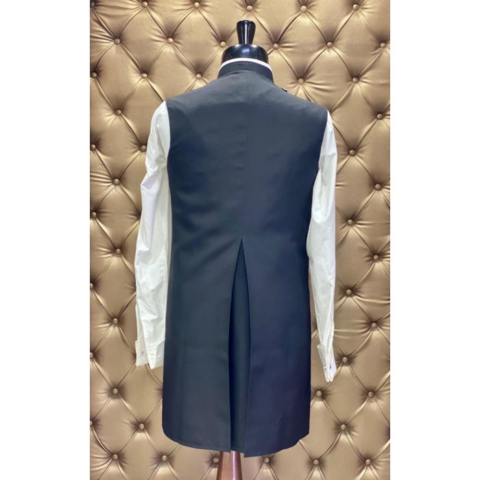 Clergy Apron (Black/White)