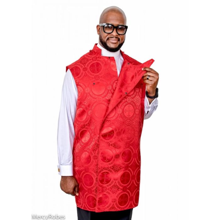 Clergy Apron (Red LT)