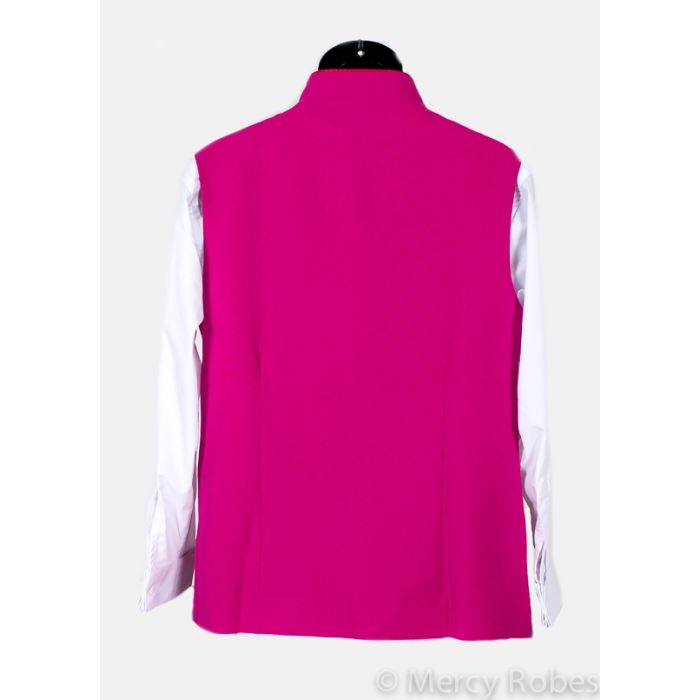Clergy Vest (Fuchsia/Red)