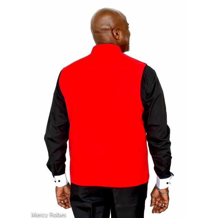 fitted lace wedding dress Men's Spanish Red Vest main image 0