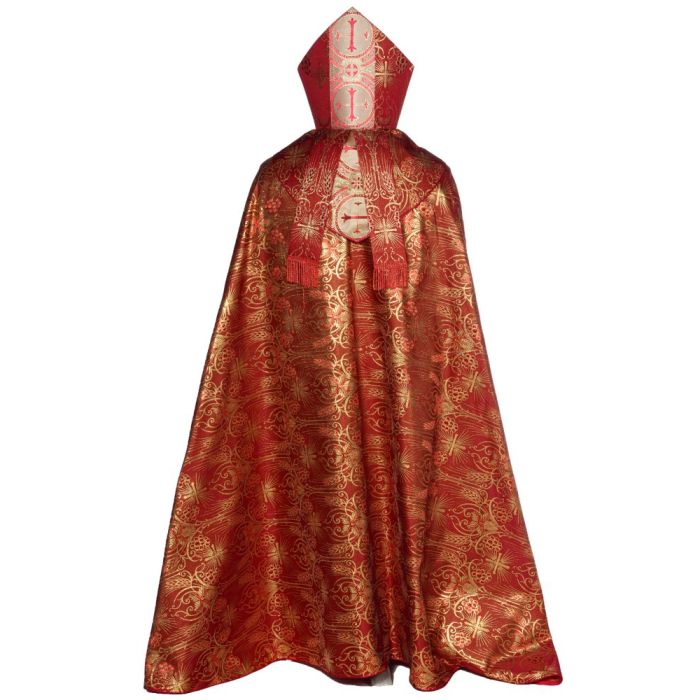Cope & Mitre Style 08222024 (Red/Gold)