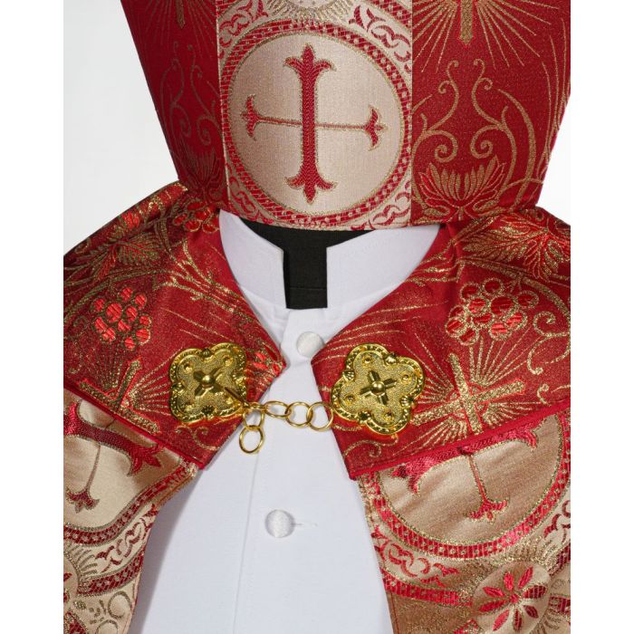 Cope & Mitre Style 08222024 (Red/Gold)