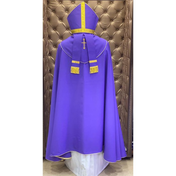 Cope & Mitre Style 082520 (Roman Purple/Gold)