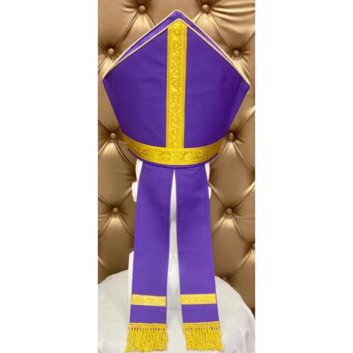 Cope & Mitre Style 082520 (Roman Purple/Gold)