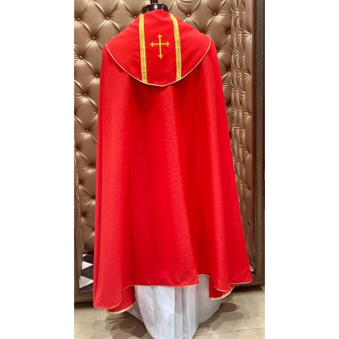 Cope & Mitre Style 082520 (Red/Gold)