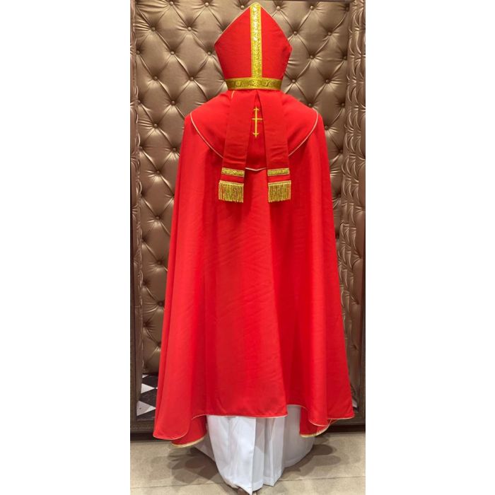 Cope & Mitre Style 082520 (Red/Gold)