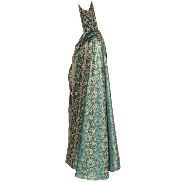 Cope & Mitre Style 09032024 (Green/Gold Brocade Lt)