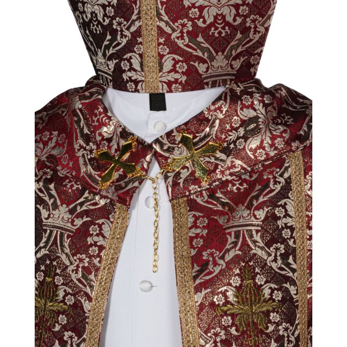 Cope & Mitre Style 09032024 (Red/Gold Brocade Lt)