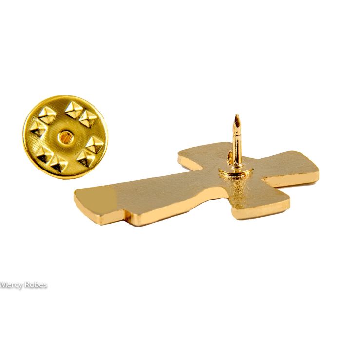 Deacon Cross Lapel Pin 01