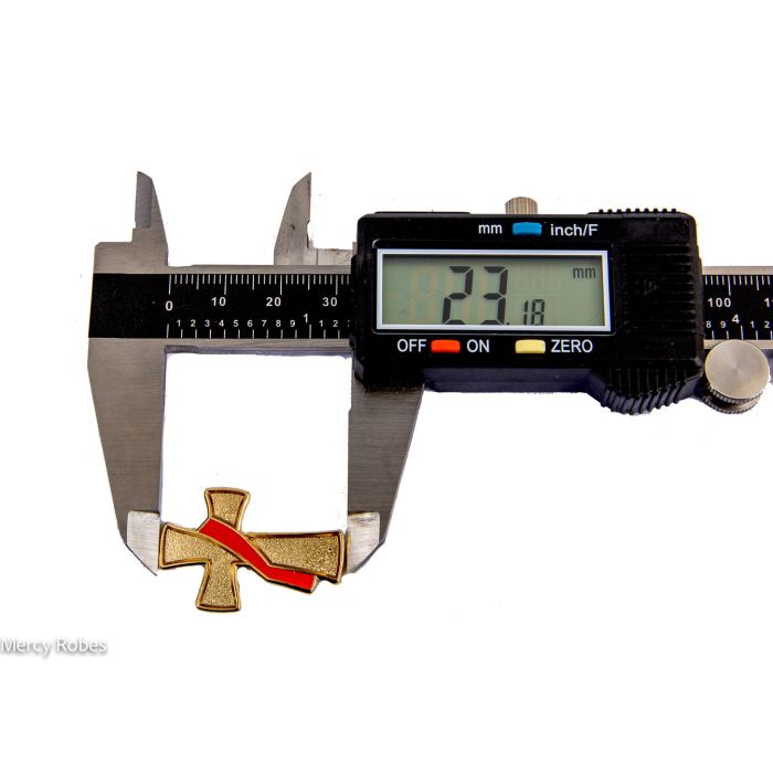 Deacon Cross Lapel Pin 01