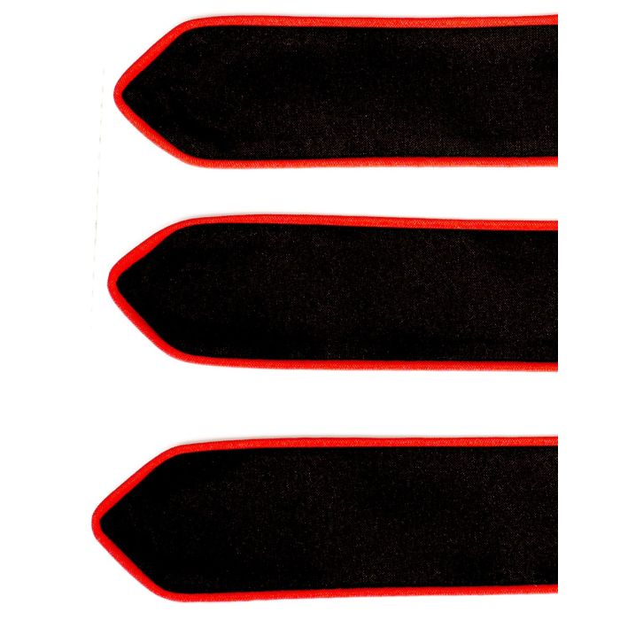 Doctoral Bars (Black/Red)
