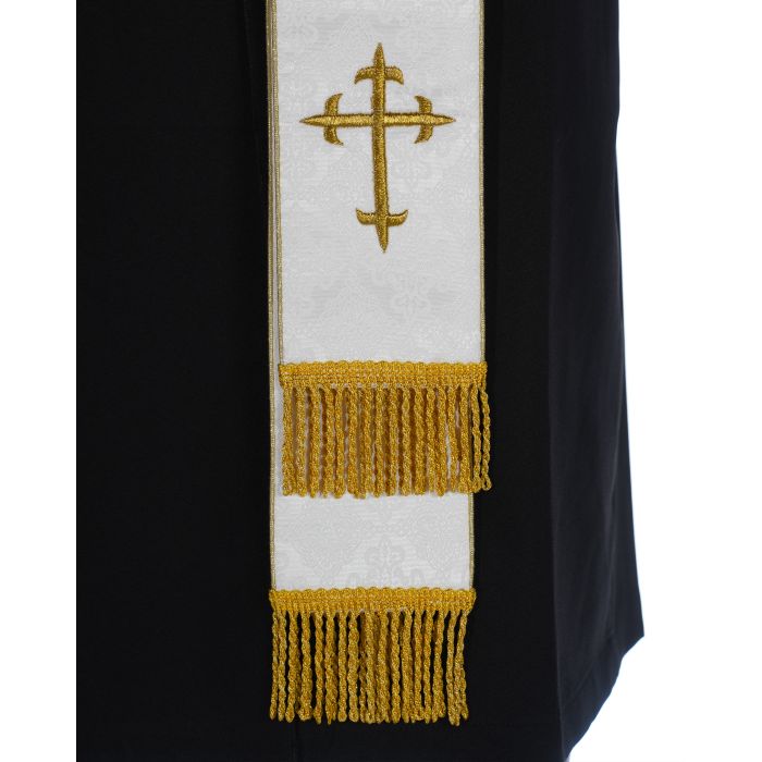 Band Cincture 2nd LT (White/Gold)