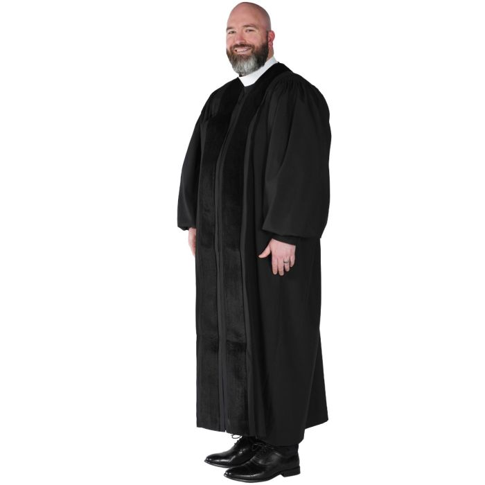 Pulpit Robe Style Ppr-47500 (Black)