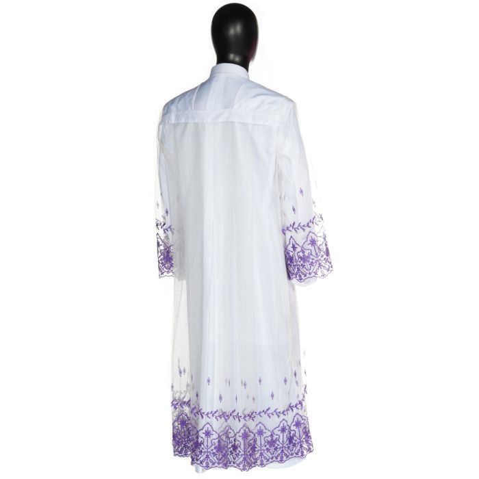 fitted lace wedding dress Modest Keyhole A-Line Cap Sleeves Lace Overlay Dress main image 1