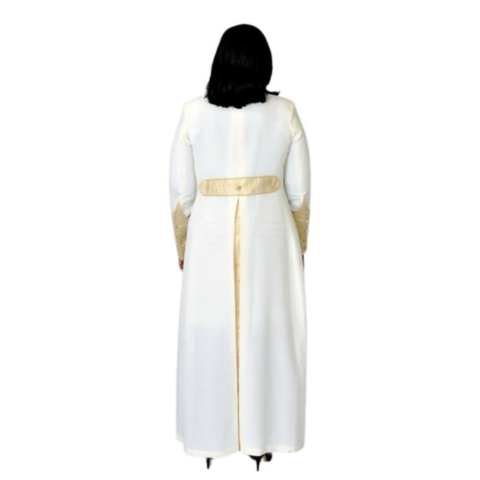 Womens Robe Style LR129 (Cream/Gold LT)