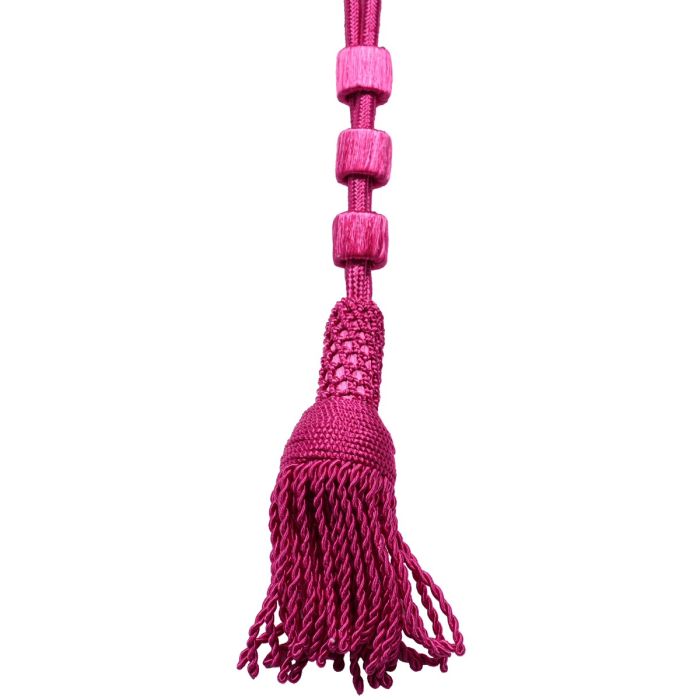 Bishop Tassel Pectoral Cord 01 (Fuchsia)