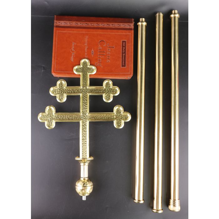 Bishop Crozier G-41XN With Case - Elegant Religious Symbol for