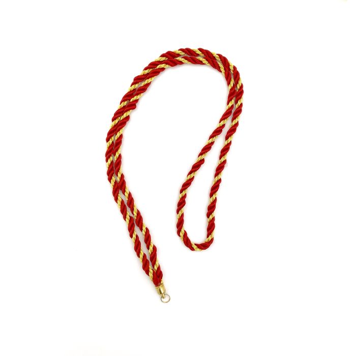 Bishop Clergy Cord Two Tone (Red/Gold) 02