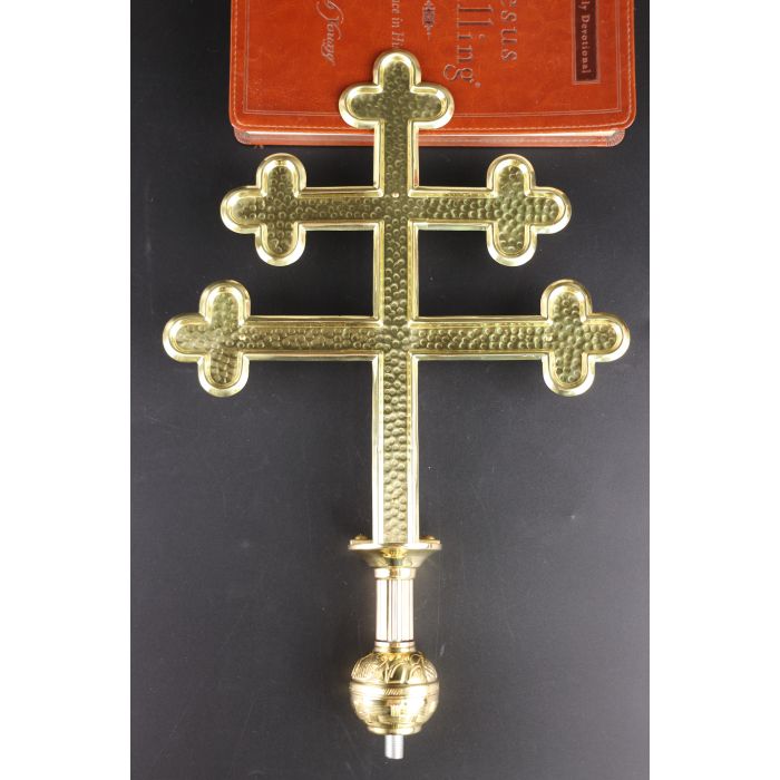 Bishop Crozier G-41XN With Case - Elegant Religious Symbol for