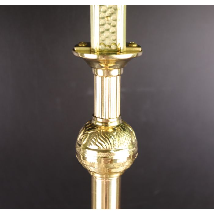 Bishop Crozier G-41XN With Case - Elegant Religious Symbol for