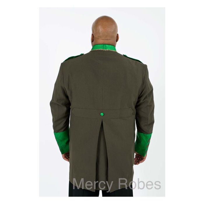 Clergy Jacket CJ010 (Green/Green LT)