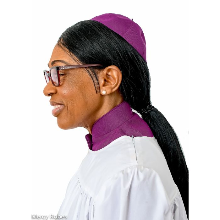 Womens Bishop Vestment (D) Red Purple 01