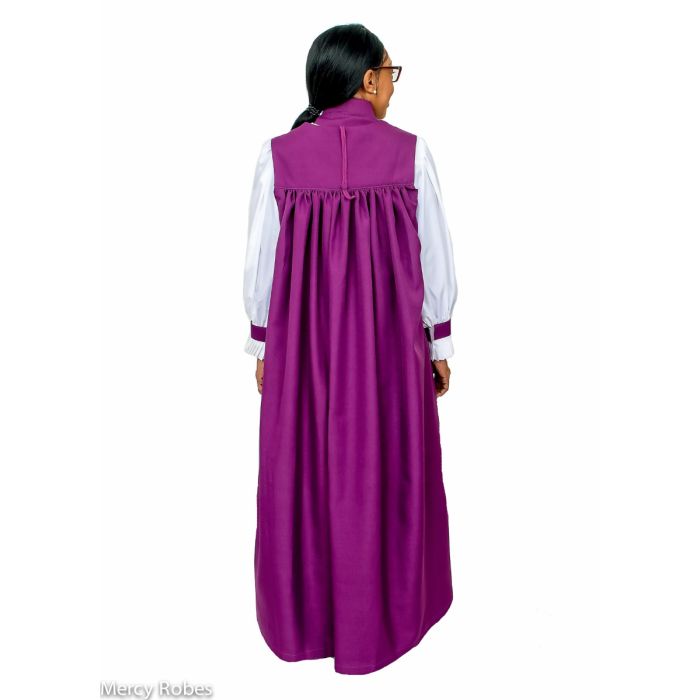 Womens Bishop Vestment (D) Red Purple 01