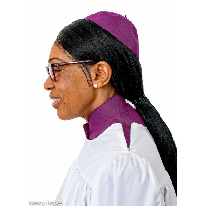 Womens Bishop Vestment (D) Red Purple 01