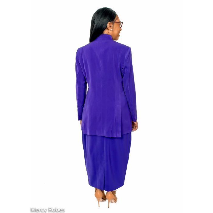 knee length dresses for ladies K Studio Collection Women's Purple 2-Piece Dress and Jacket Set main image 0