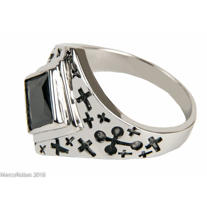 Womens Pastor Clergy Ring Style Subs961 (S B)