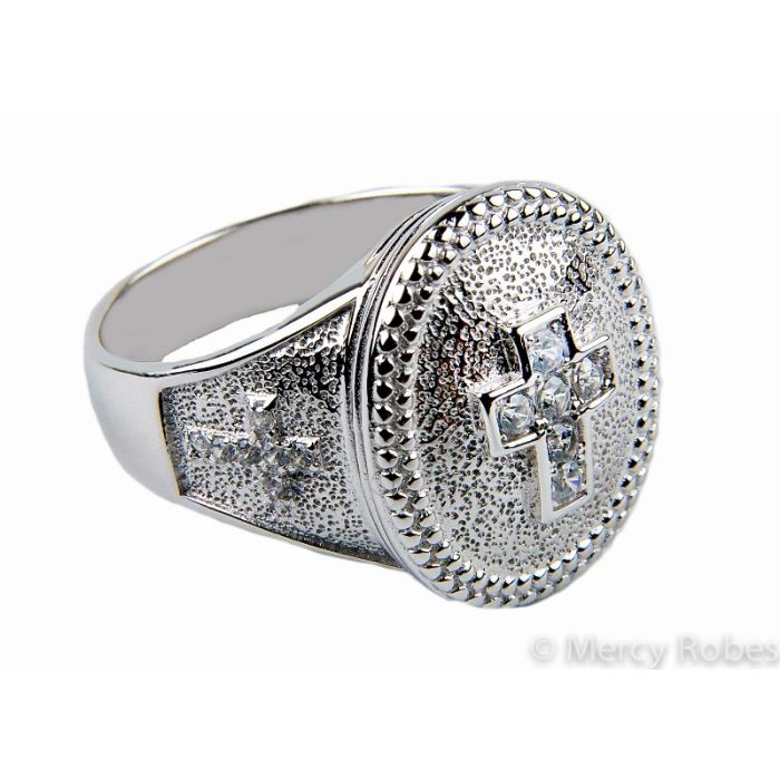 Womens Clergy Ring Style Subs949 (S W)