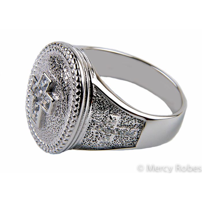Womens Clergy Ring Style Subs949 (S W)