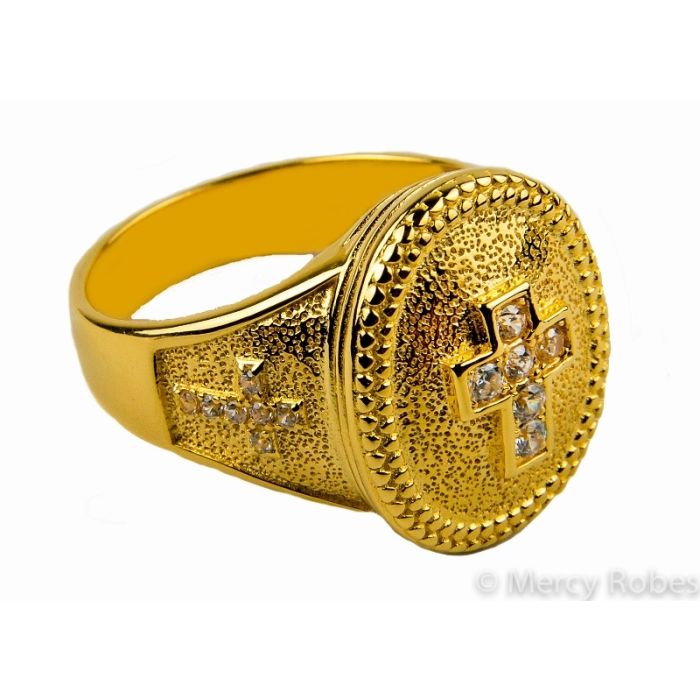 Womens Clergy Ring Style Subs949 (G W)