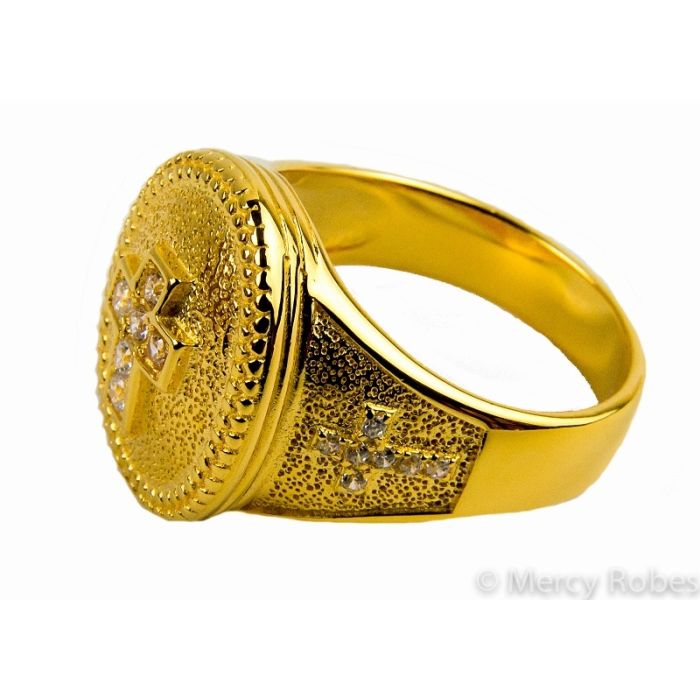 Womens Clergy Ring Style Subs949 (G W)