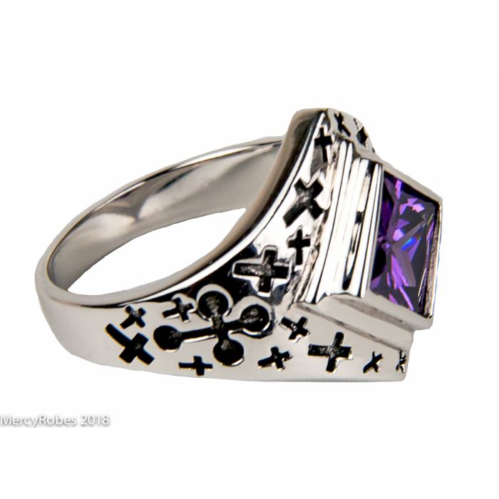 Womens Bishop Clergy Ring Style Subs961 (S P)