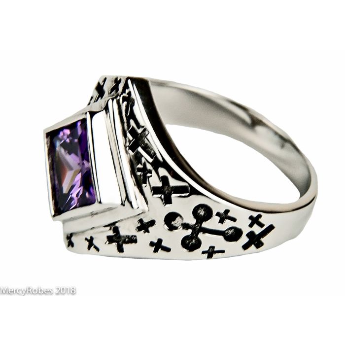 Womens Bishop Clergy Ring Style Subs961 (S P)