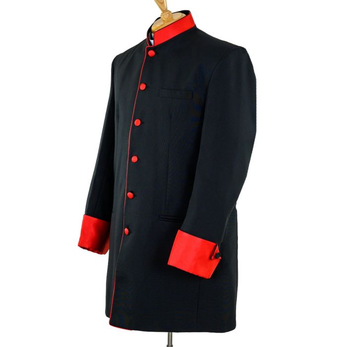 Clergy Jacket CJ019 (Black/Red)